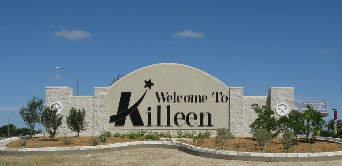 This is a picture of downtown Killeen, TX